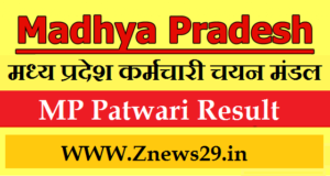 MP Patwari Result 