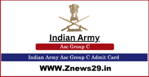 Army Group C Admit Card